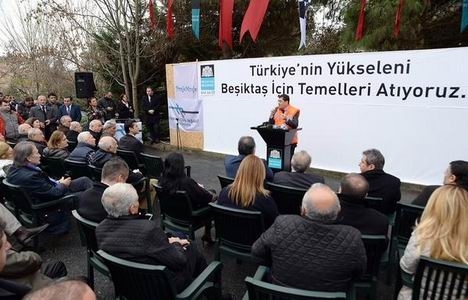 Beşiktaş ta kentsel dönüşüm için temel atma günü!