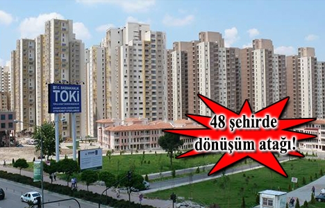 TOKİ 100 bin gecekonduyu yenileyecek!