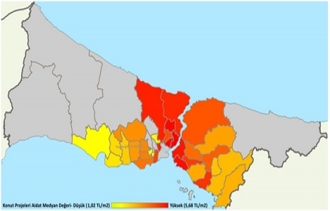 Konut projeleri aidat değerleri yayınlandı!