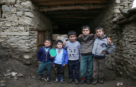 Bitlis Hizan ın ilginç taş evleri!