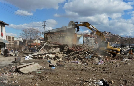 Ankara İsmetpaşa'daki 11 gecekondu yıkılıyor!