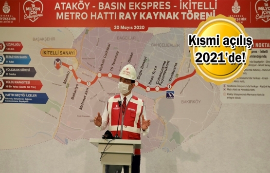 Ataköy Metro Hattı son durum