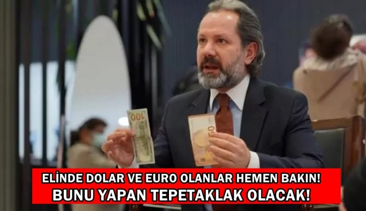 İslam Memiş elinde dolar ve euro olanlara korkutan haberi verdi! Bunu yapan tepetaklak olacak! Aman dikkat!