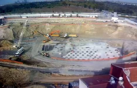 Esenler Havaalanı kentsel dönüşüm inşaatı canlı yayında!