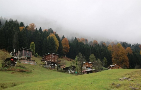 Ayder de yayla evleri mimarisiyle ilgi çekiyor!