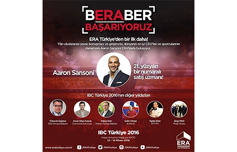 ERA IBC Türkiye 12-14 Nisan'da gerçekleştirilecek!