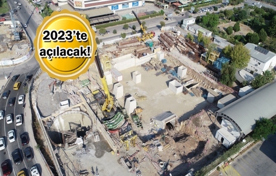 Fahrettin Altay-Narlıdere Metrosu'nda istasyon inşaatları başladı!