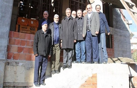 Gebze Arapçeşme Camii'nin kaba inşaatı tamamlanıyor!