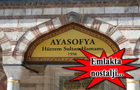 Ayasofya Hürrem Sultan Hamamı 1941'e kadar depoydu!