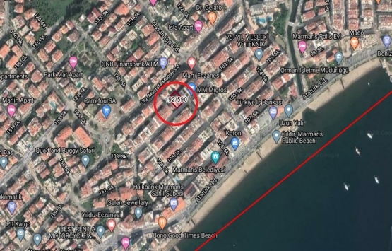 Marmaris'te 7.4 milyon TL'ye icradan satılık otel!