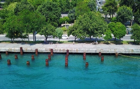 Bebek Aşiyan Kazıklı Sahil Yolu projesinde son durum!