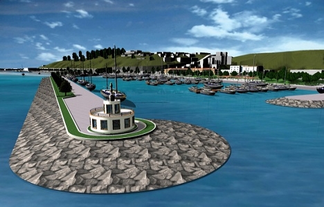 Beykoz Marina projesinin görselleri!