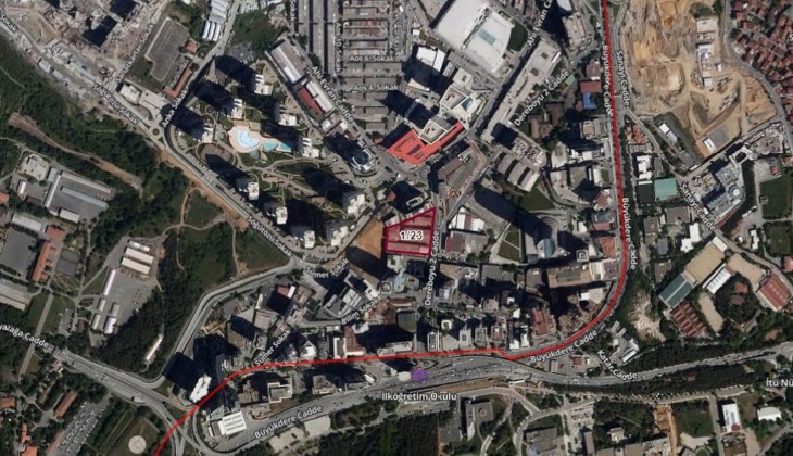 Maslak plazalar bölgesinde dev satış: Otopark olarak kullanılan arsa 36.6 milyon TL ye satılıyor!