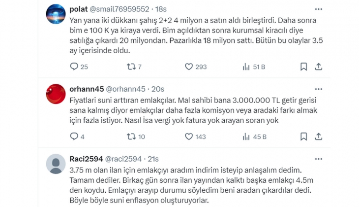 Gayrimenkul alacaklara iskonto uyarısı: İyi iskonto isteyin, fiyatlar reel olarak artmamaya devam edecek!