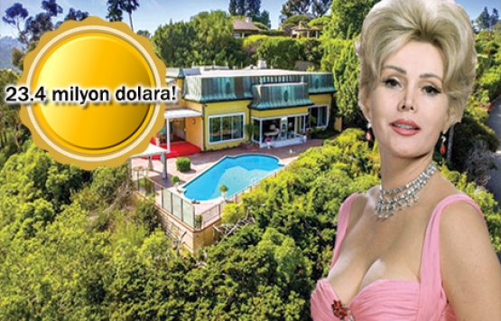 Zsa Zsa Gabor'un Los Angeles'taki malikanesi satışa çıkarıldı!