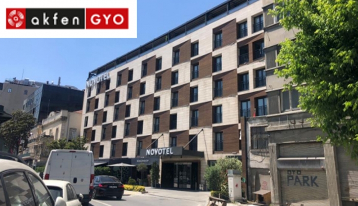 Akfen GYO'nun Karaköy Novotel otelinin değeri 320 milyon 40 bin TL oldu!
