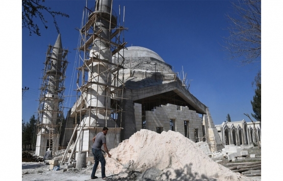 Şanlıurfa Eyüpnebi’deki cami ve külliye inşaatı tamamlanıyor!