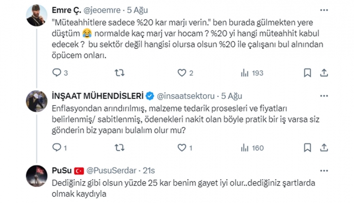 İnşaat mühendislerinden uygun fiyatlı konut için 4 maddelik çözüm önerisi: Bunlar yapılırsa, fiyatların ateşi söner!
