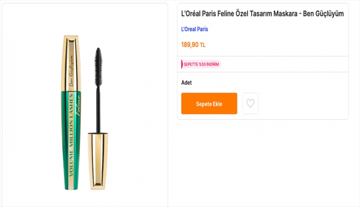 Migros Sanal Market’te makyaj ürünlerinde yüzde 50 indirim! İşte 25 Eylül 2022 fiyat listesi