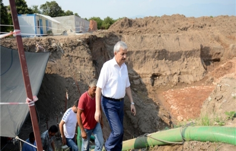 Hüsamettin Çetinkaya Antalya'daki Özel Medikum Hastanesi inşaatını inceledi!