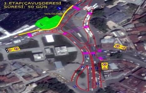 Üsküdar Meydanı dereleri ıslah ediliyor, altyapısı değişiyor!