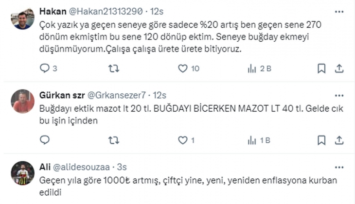 Buğday taban fiyatı! Arpa fiyatları 2024! Çiftçiler hemen rakamlara bakın! Tam bu kadar destek ödenecek!