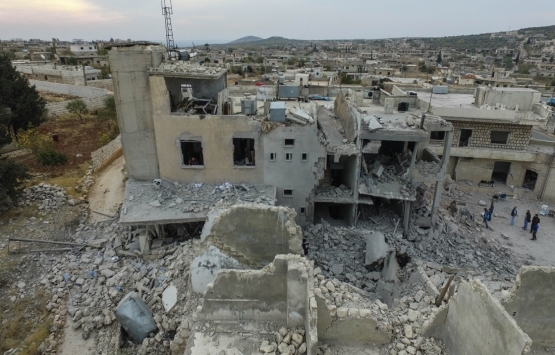 İdlib de rejim ve destekçisi Rusya nın yol açtığı yıkım büyüyor!