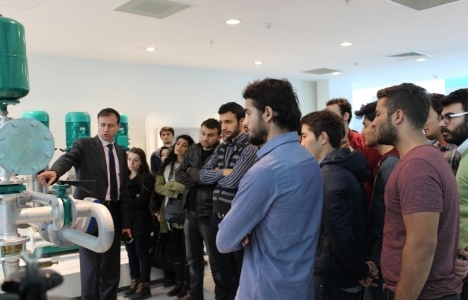 Geleceğin makine mühendisleri Wilo'da eğitimlere katıldı!