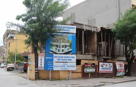 Tarihi Sabit Efendi Konağı’nın inşaatı devam ediyor!