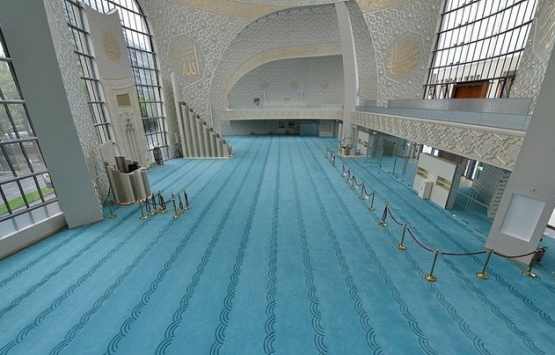 DİTİB Merkez Cami mimarisiyle göz kamaştırıyor!