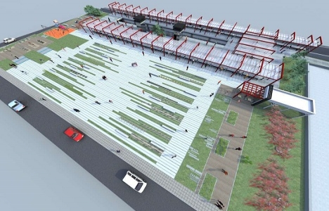 Turgutlu Kapalı Pazaryeri projesi