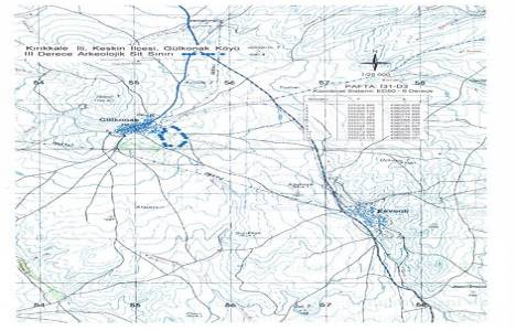 TANAP projesi için Kırıkkale Gülkonak ta arkeolojik alan değerlendirmesi yapıldı!