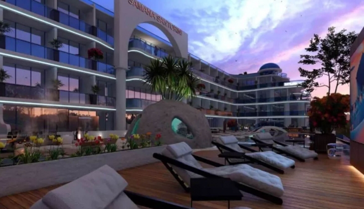 Samana Santorini de 127 bin 700 dolardan başlayan fiyatlarla! Dubai de Yunan Adası atmosferi!