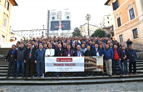 Ariston Thermo bayileriyle Roma'da bir araya geldi!