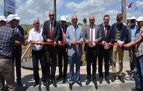 Tekirdağ Altınova Mahallesi'nde taşkın koruma inşaatının temeli atıldı!