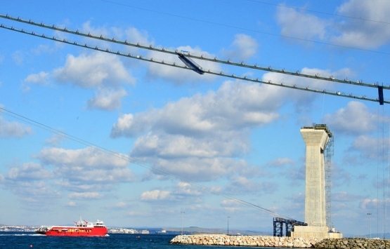 1915 Çanakkale Köprüsü nün kedi yolu tamamlandı! 