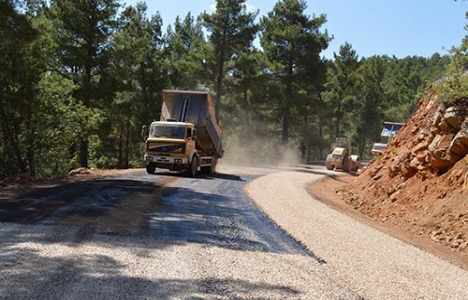 Antalya Akseki'nin yolları yenileniyor!