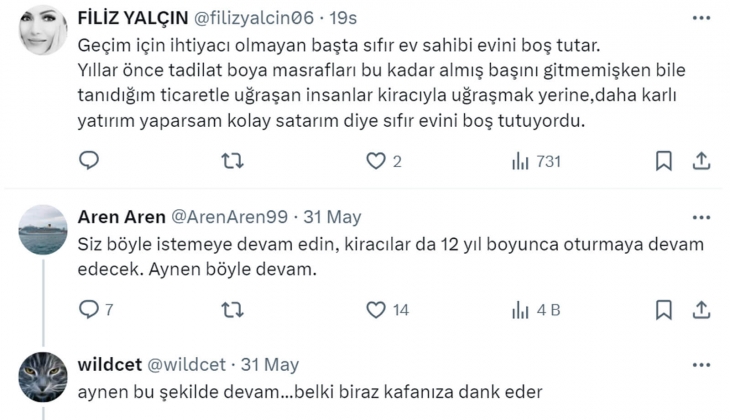 Evinizi kiraya vermek zorundaysanız kiracıdan bunları isteyin! Ev sahibi tek tek sıraladı!