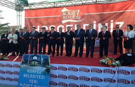 Körfez Belediyesi Hizmet binası hizmete açıldı!