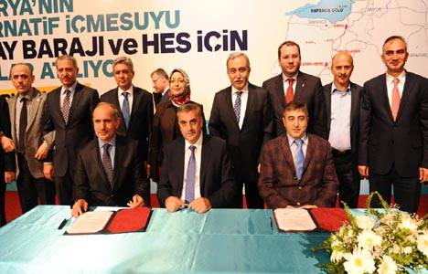 Sakarya Akçay Barajı için imzalar atıldı!