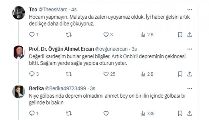 Prof. Dr. Ahmet Ercan uyardı: Deprem açısından Doğu Anadolu daki en çekinceli 3 yer! SON DAKİKA!