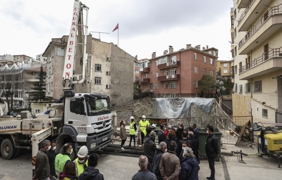 Açelya Apartmanı çevresindeki binaların yıkımı bayrama kadar tamamlanacak!