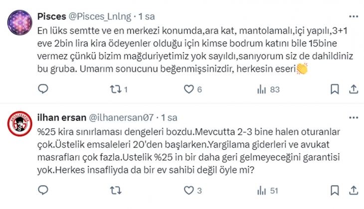 Gazeteciden kira çıkışı: Bodrum katlar en az 15 bin TL! Ev sahibini dinliyorsun haklı, kiracıyı dinliyorsun o daha haklı