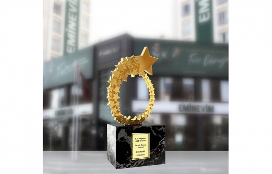 Eminevim'e müşteri deneyiminde mükemmellik ödülü!