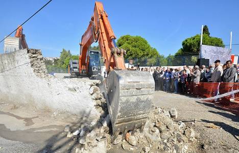 Yüzbaşı İbrahim Hakkı Caddesi yol yapımı