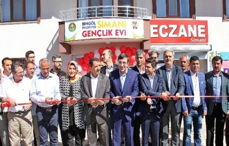 Bingöl Simani Gençlik Evi hizmete açıldı!