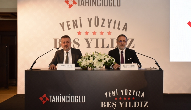Tahincioğlu’ndan 12,5 milyar TL lik dev yatırım! Cumhuriyetin 100. yılında 5 yeni proje için düğmeye bastı!