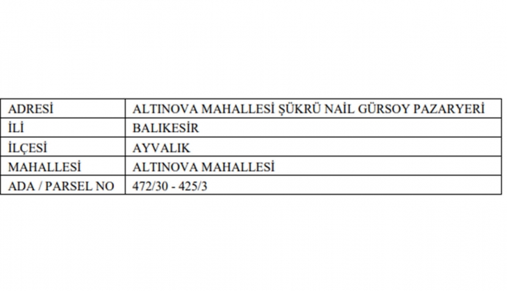 Ayvalık Belediyesi kat karşılığı konut yaptıracak!