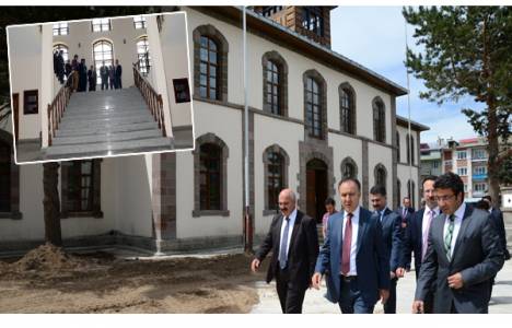 Erzurum Kongresi’ne tanıklık eden tarihi bina restore edildi!