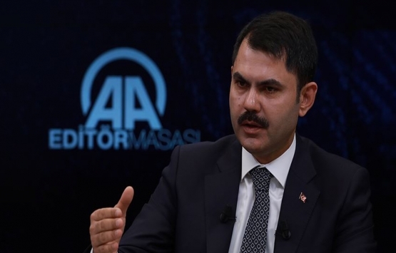 Murat Kurum bugün AA Editör Masası'na konuk olacak!